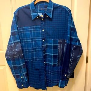 Womenswear Ralph Lauren button down size X-Large classic fit. Brand new!